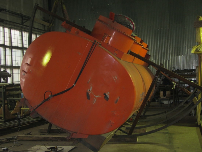 Кантователь цистерн